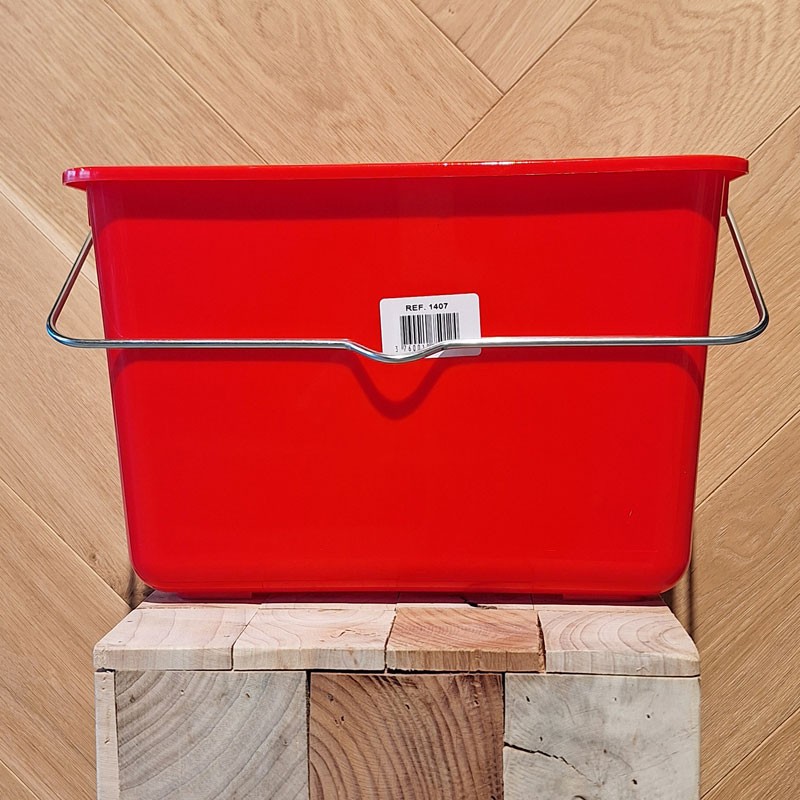 SEAU ROUGE A PEINTURE 8L