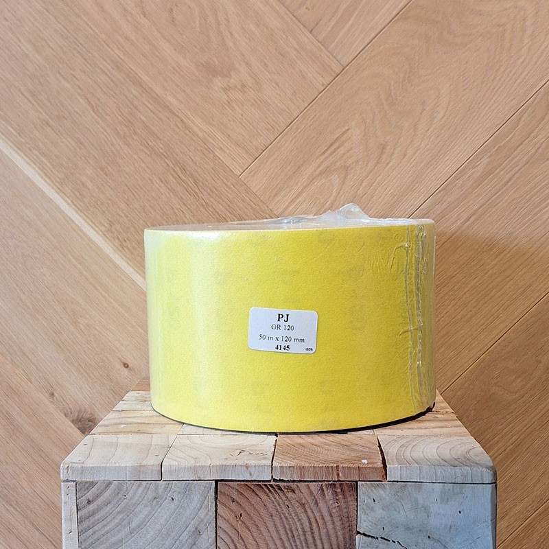ROULEAU JAUNE ABRASIF 50M