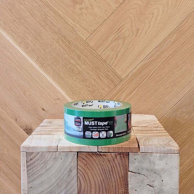 RUBAN MUST TAPE VERT 50MM