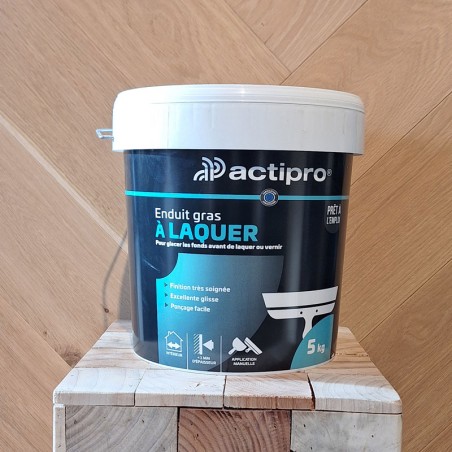 ENDUIT GRAS A LAQUER